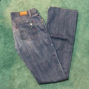 Levi’s Capital E Swank Low Slim Boot Cut Jeans